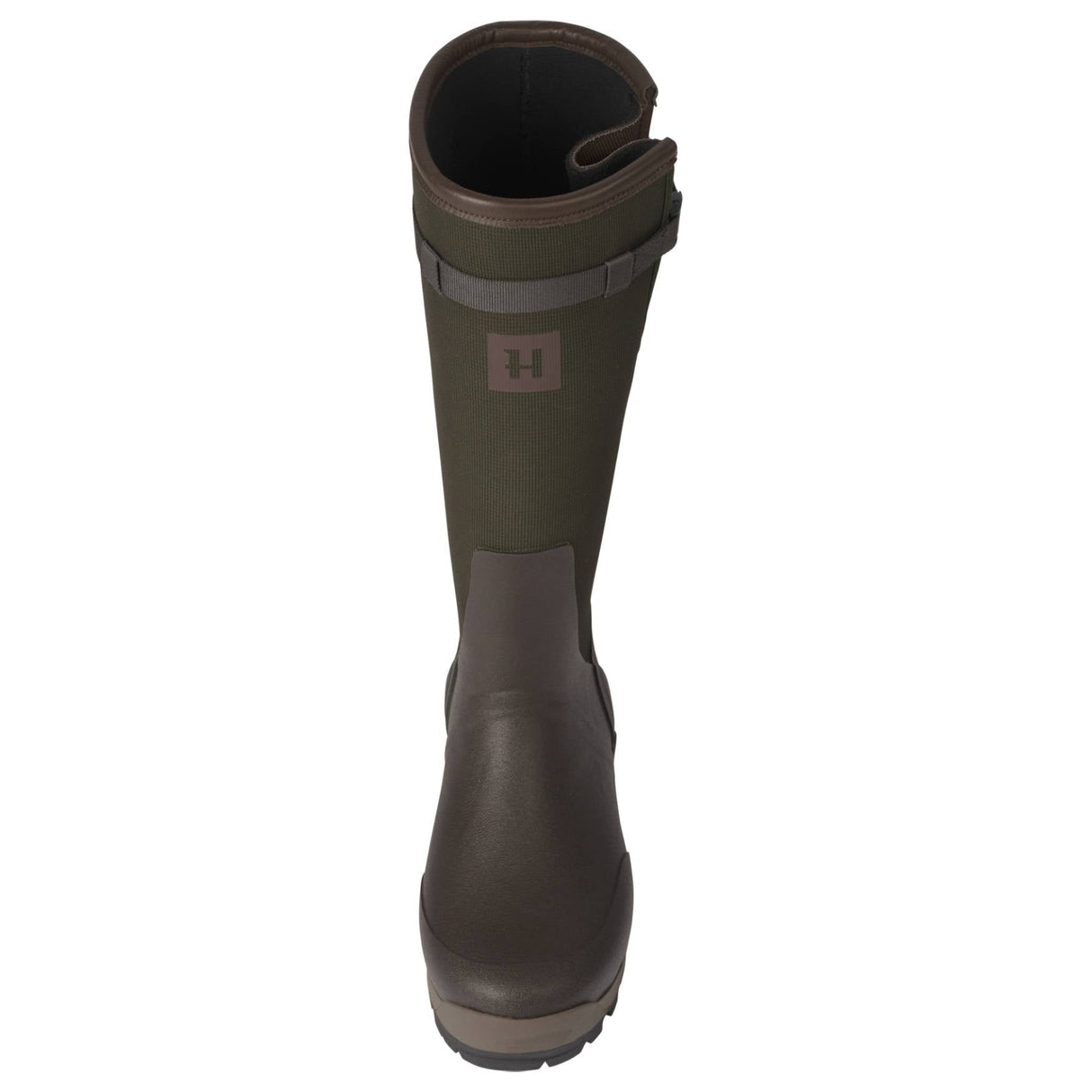 Härkila Forester Textile Gummestøvle - Herre - Willow Green/Deep Brown