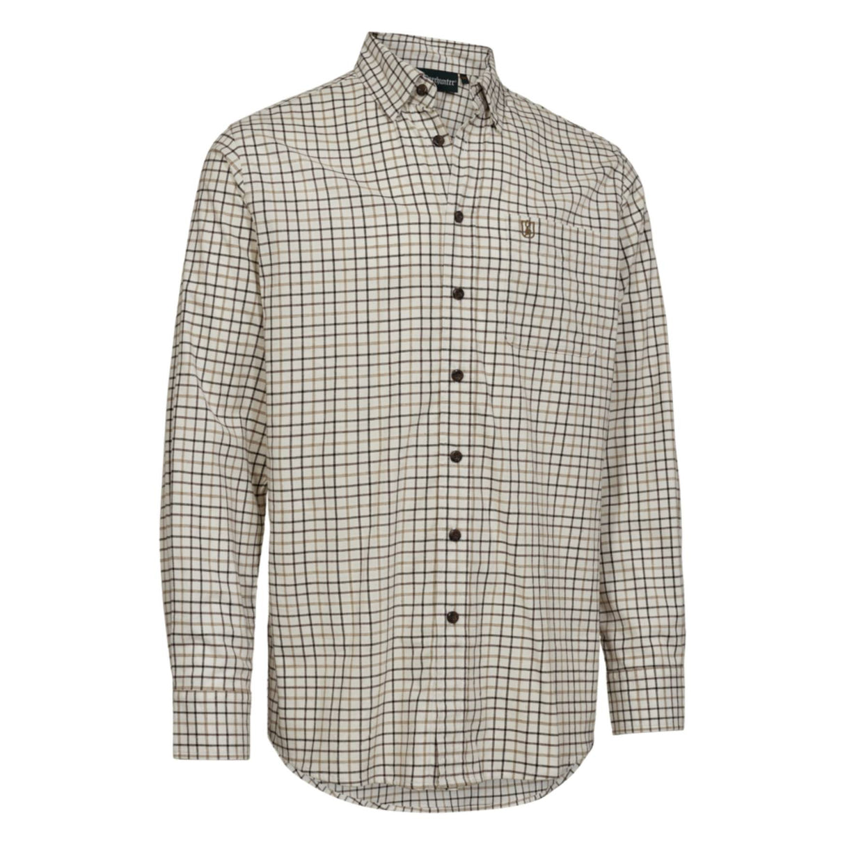 Deerhunter Gavin Skjorte - Herre - Beige Check