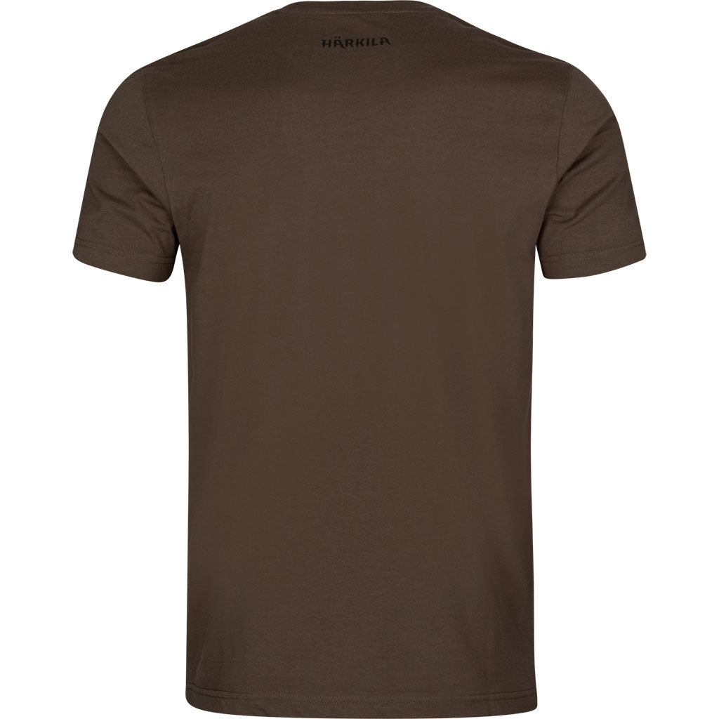 Härkila Gorm S/S T-Shirt - Herre - Shadow Brown