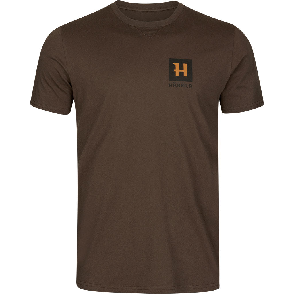 Härkila Gorm S/S T-Shirt - Herre - Shadow Brown