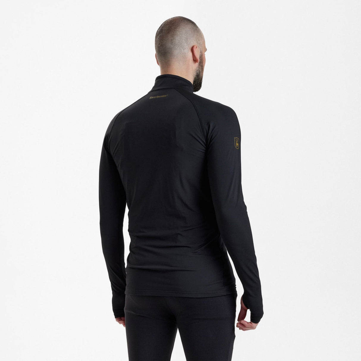 Deerhunter Heat Undertrøje med Zip - Unisex - Sort