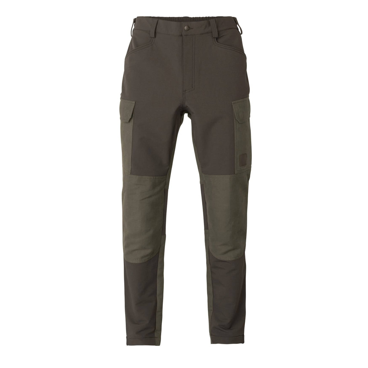 Härkila Hill Bukser - Herre - Black Olive/Forest Night