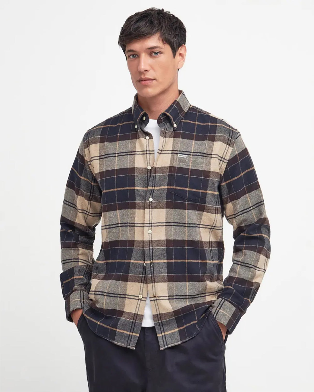 Barbour Hogside Regular Fit Skjorte - Herre - Autumn Dress