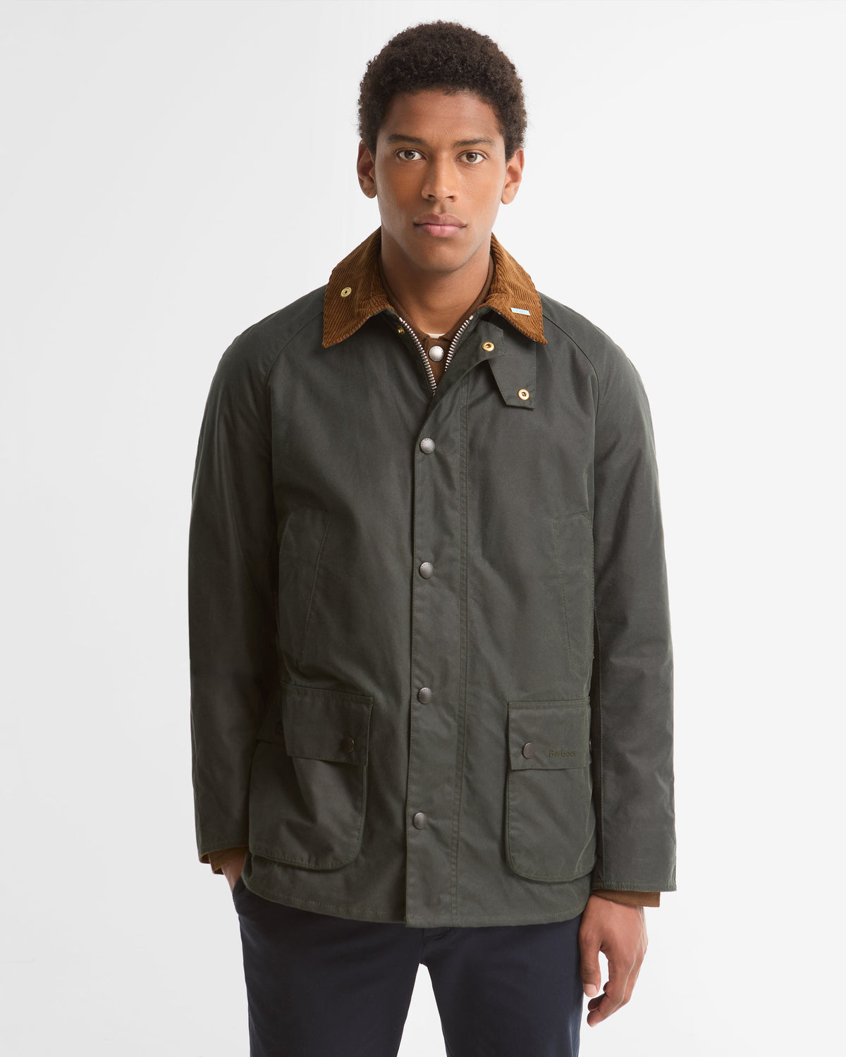Barbour Icons Ashby Wax Jakke - Herre - Sage
