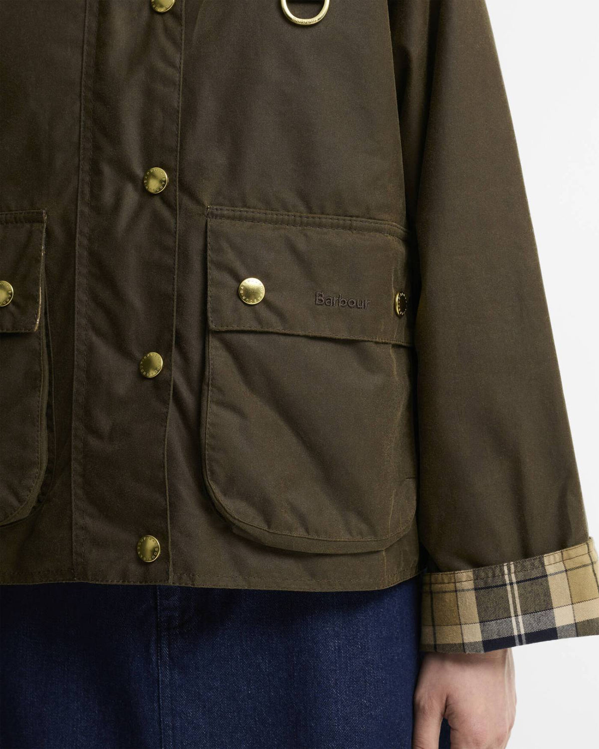 Barbour Icons Modern Spey Wax Jakke - Dame - Beech/Birchwood