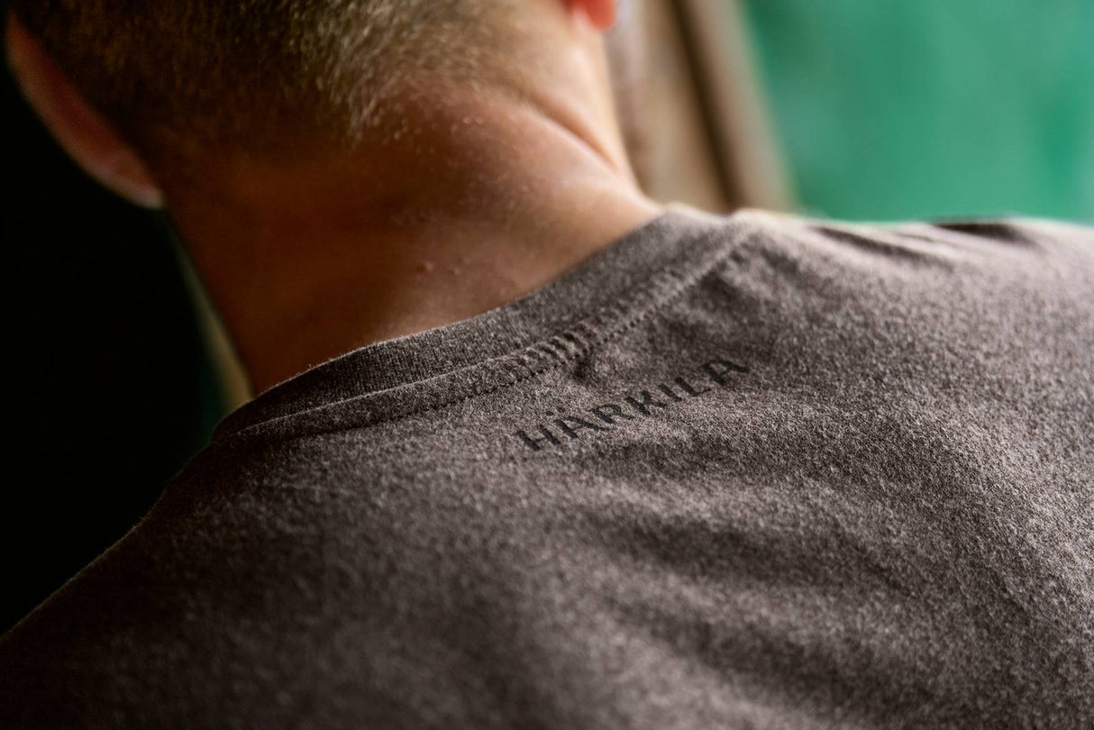 Härkila Identity S/S T-Shirt - Herre - Brown Melange