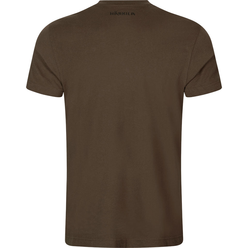 Härkila Instinct S/S T-Shirt - Herre - Shadow Brown
