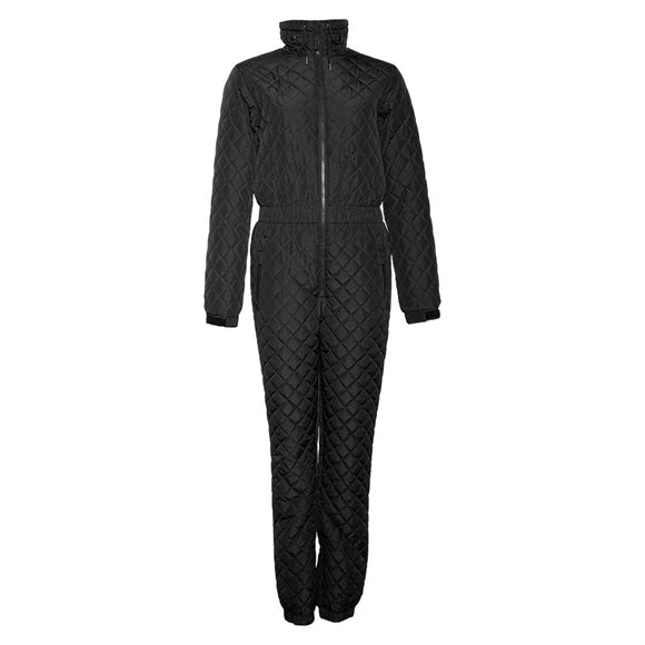 Kopenhaken Isabella II Quilt Jumpsuit - Dame - Termodragt - Sort