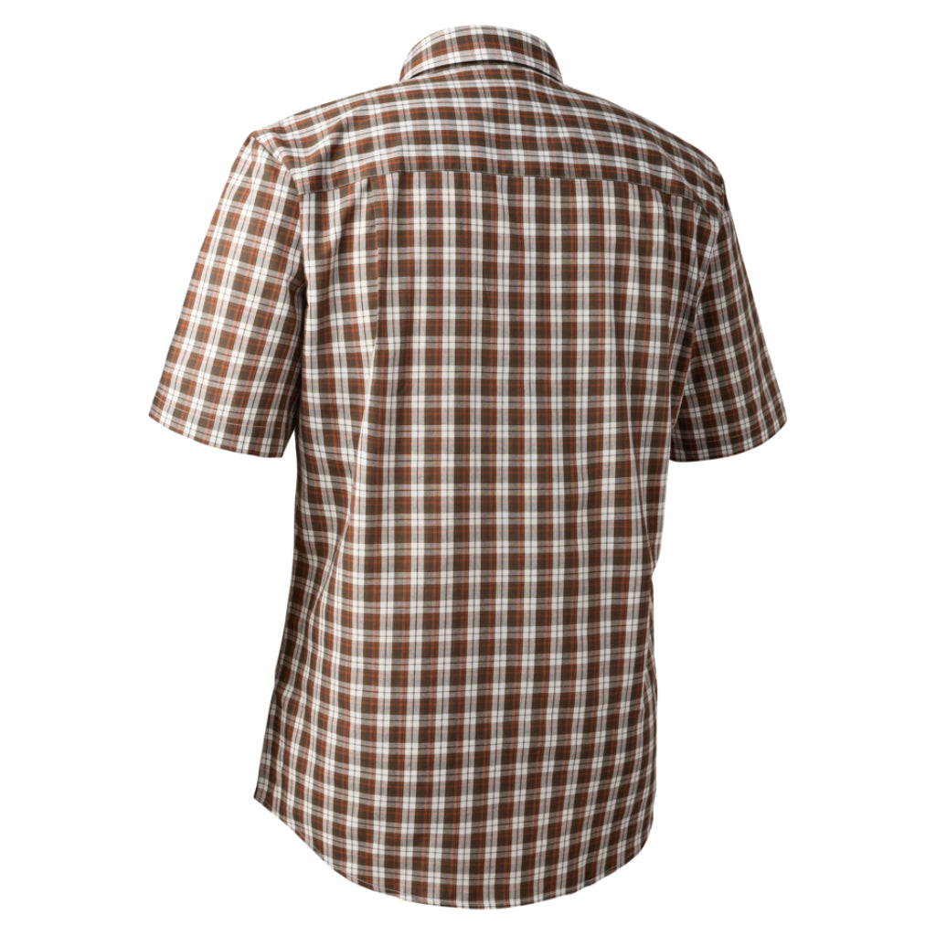 Deerhunter Jeff Skjorte S/S - Herre - Brown Check
