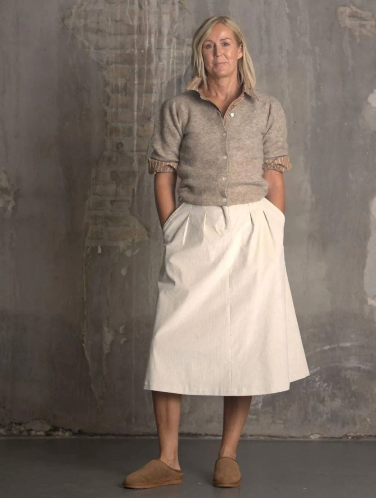 Kopenhaken Kyoto Skirt Nederdel - Dame - Pure Cashmere