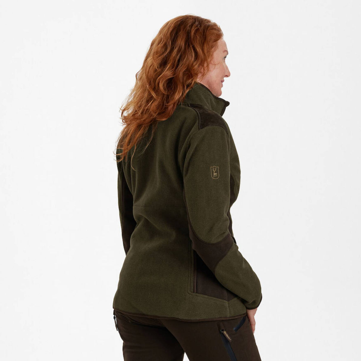 Deerhunter Lady Pam Bonded Fleecejakke - Dame - Graphite Green