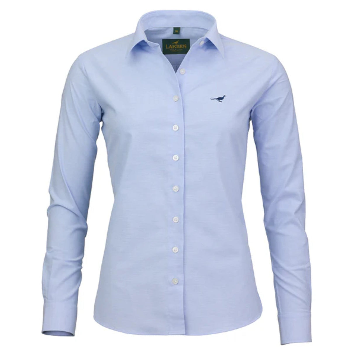 Laksen Lady Oxford Stretch Skjorte - Dame - Light Blue
