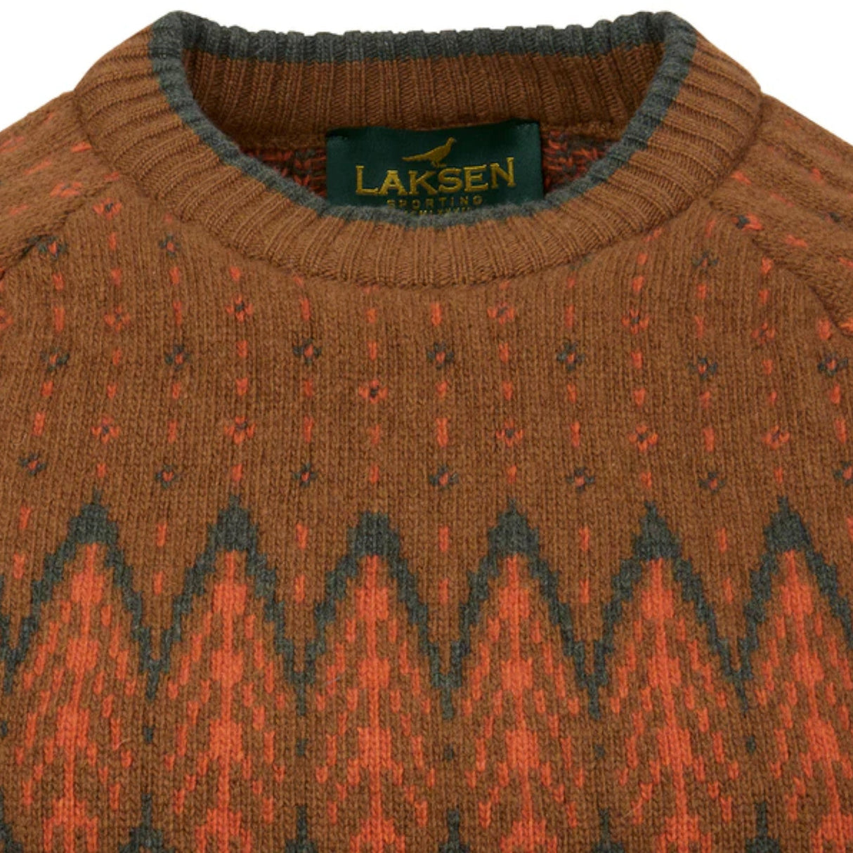 Laksen Trondheim Jacquard Strik - Dame
