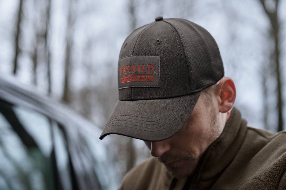 Härkila Logo Cap Herre One Size - Shadow Brown