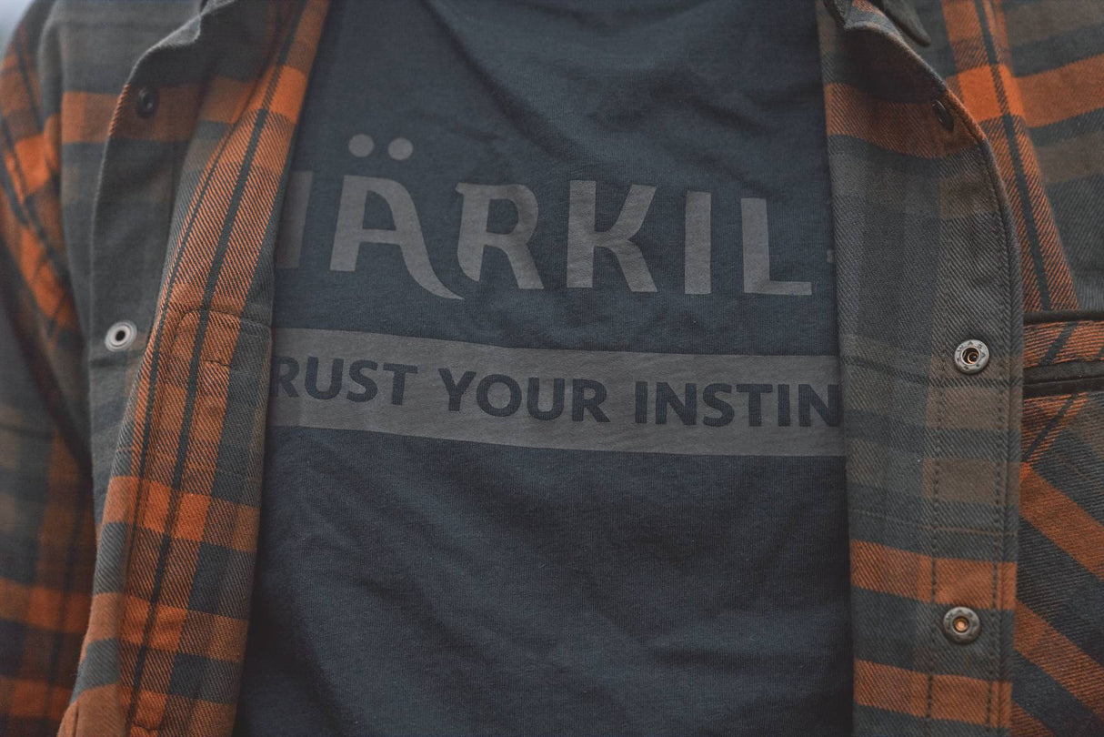 Härkila Logo S/S T-Shirt - Herre - Dark Navy