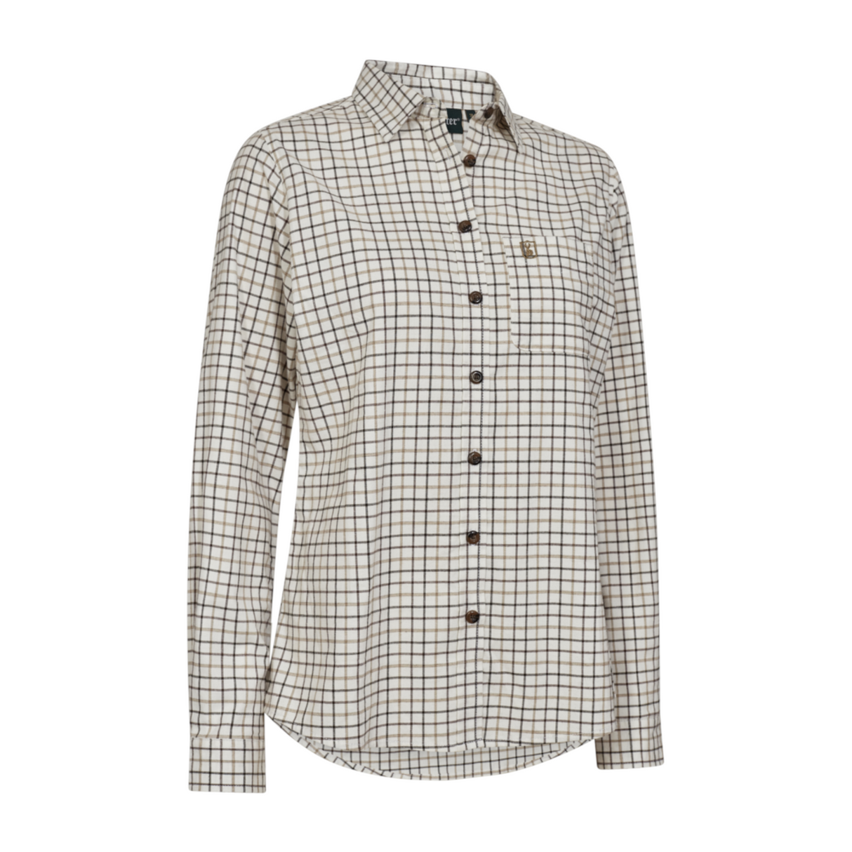 Deerhunter Lady Grace Skjorte - Dame - Beige Check