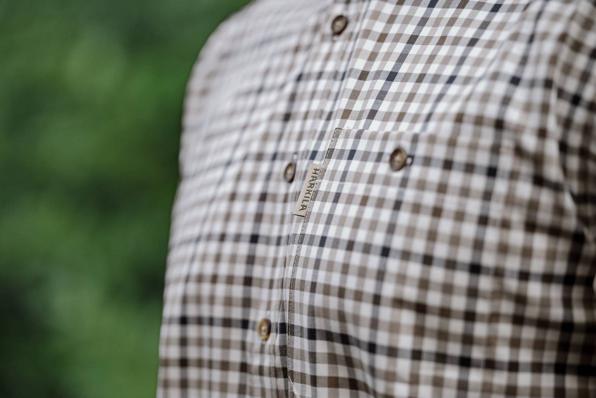 Härkila Milford Skjorte Herre - Blue/Beige Check