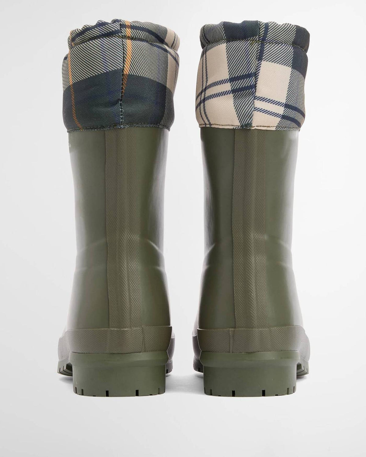 Barbour Mowbray Mid Gummistøvle - Dame - Olive/Ancient Tartan