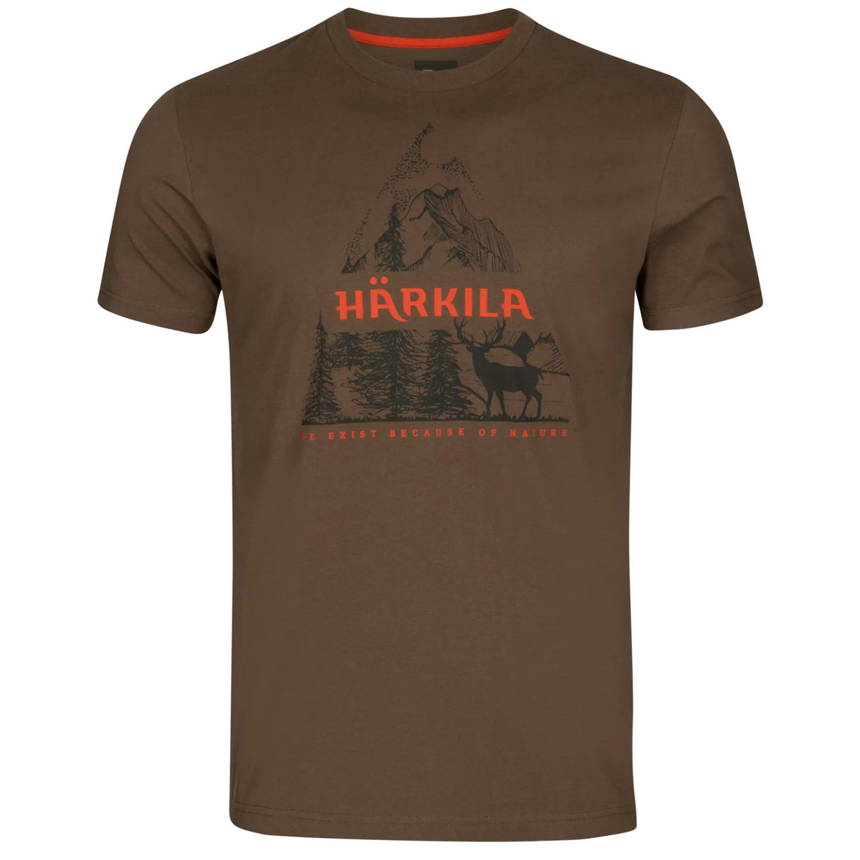Härkila Nature S/S T-shirt - Herre - Slate Black