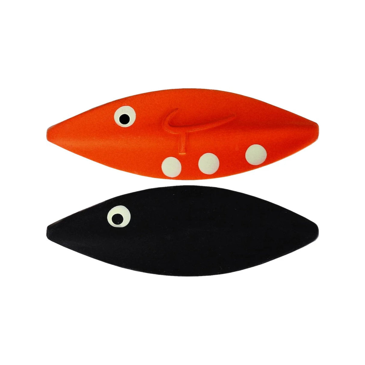 OG Lures Twister Gennemløber - Black/Orange