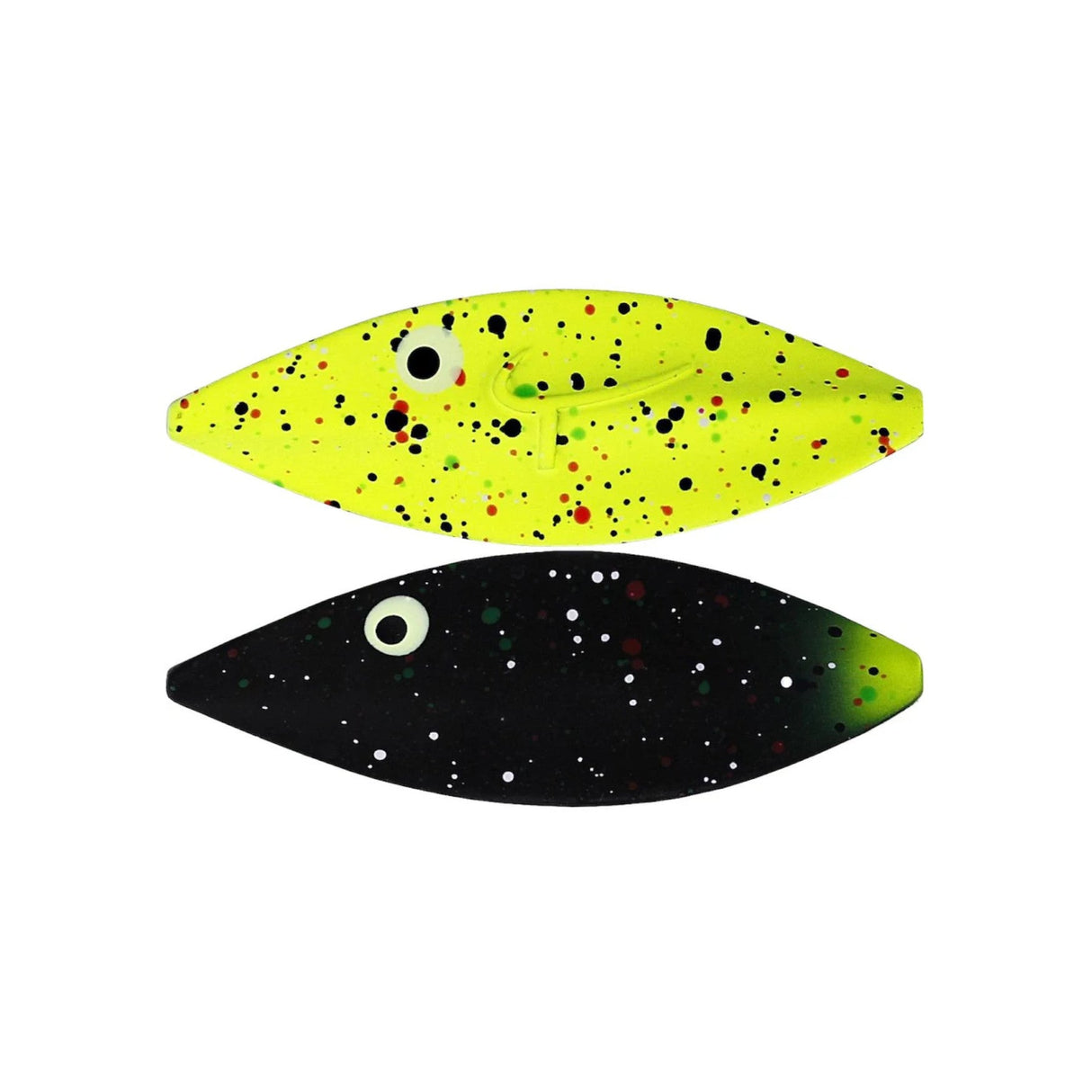 OG Lures Twister Gennemløber - Black/Yellow Splat