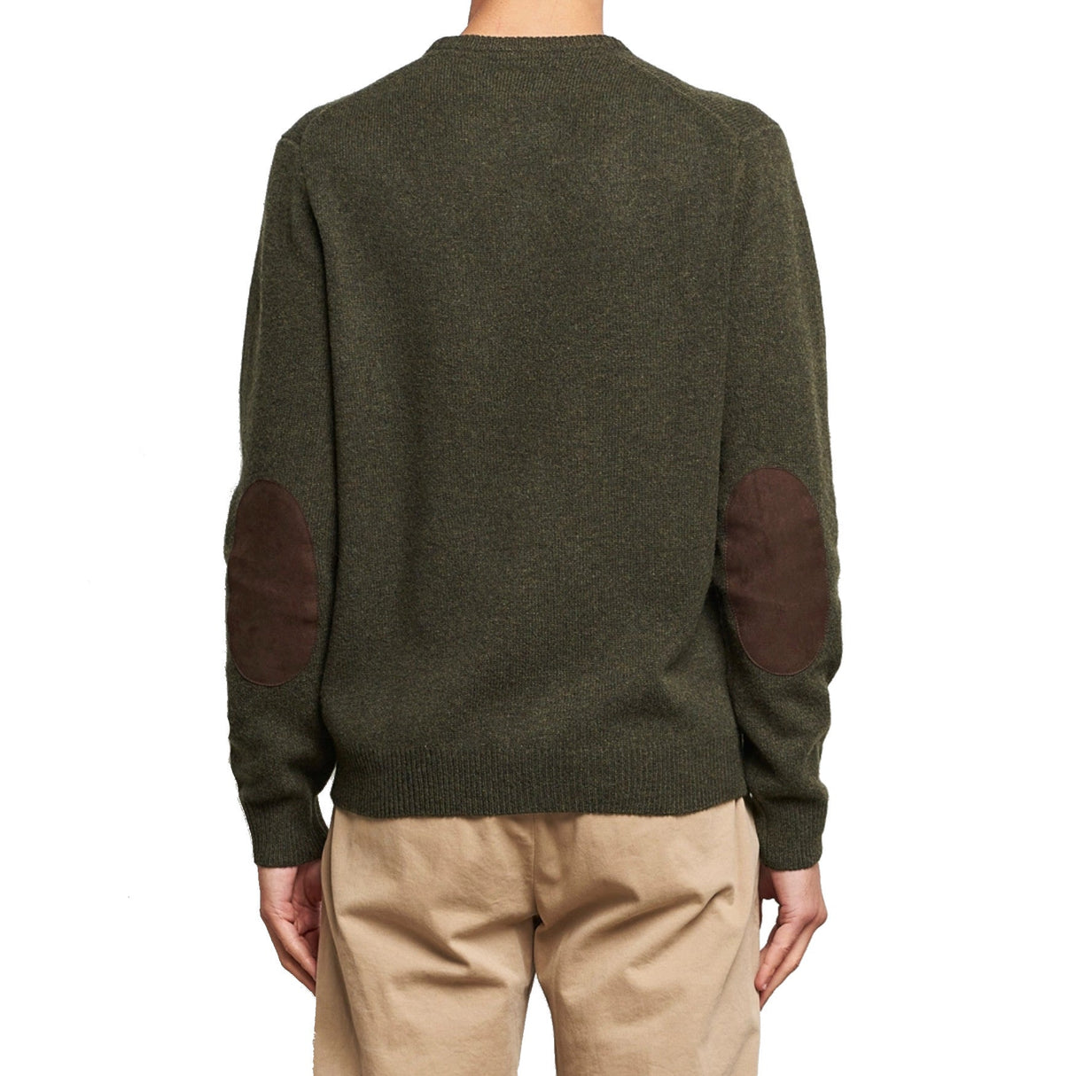 Barbour Patch Crew Strik - Herre - Willow Green