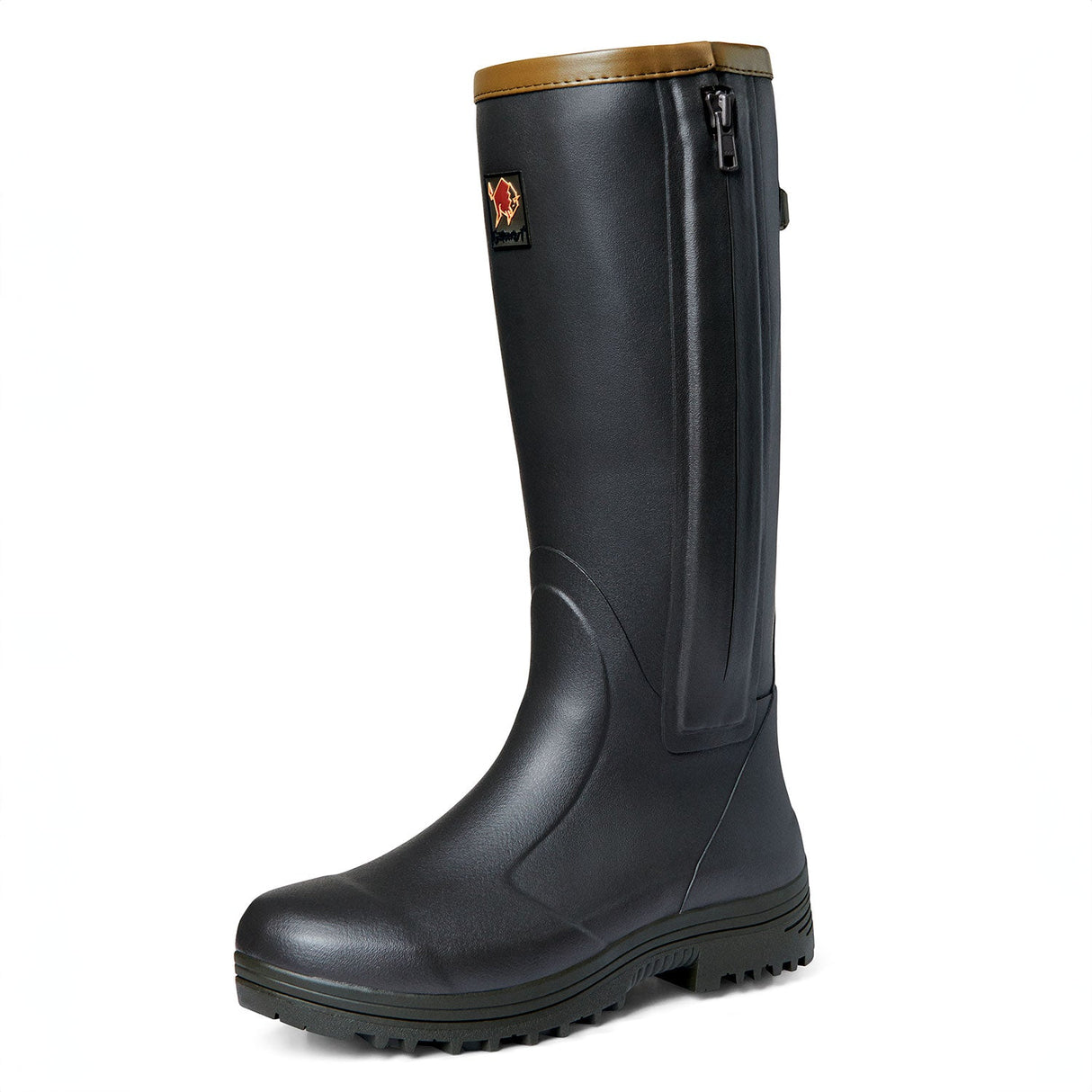 Gateway 1 Pheasant Game 18" Leather side-zip Gummistøvle - Herre - Black Olive