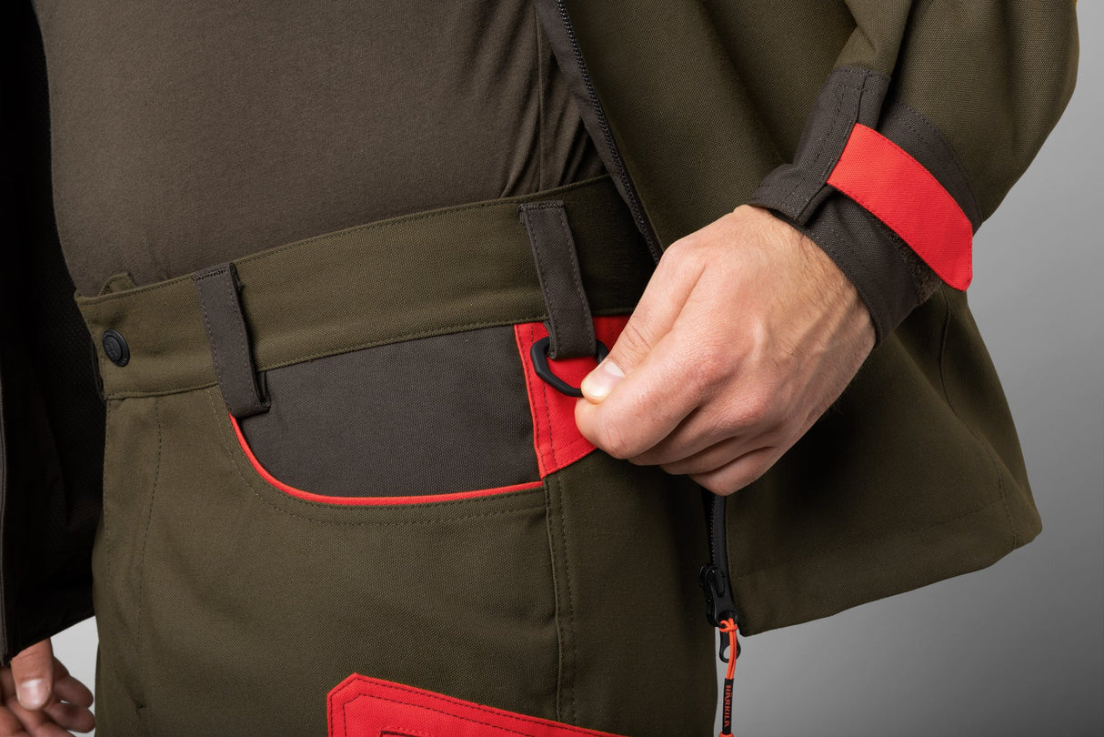 Härkila Pro Hunter Dog Keeper GTX Bukser - Herre - Willow Green/Orange