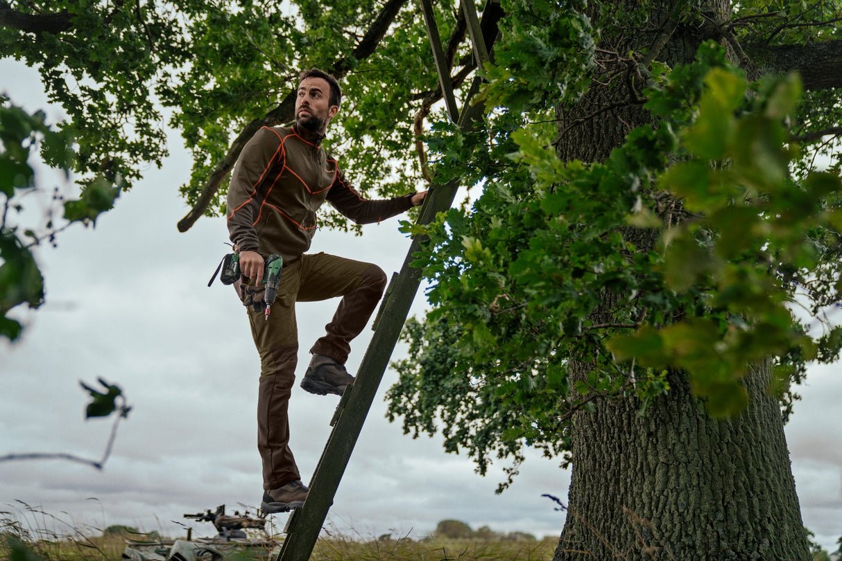 Härkila Scandinavian Bukser - Herre - Willow Green/Deep Brown 32"