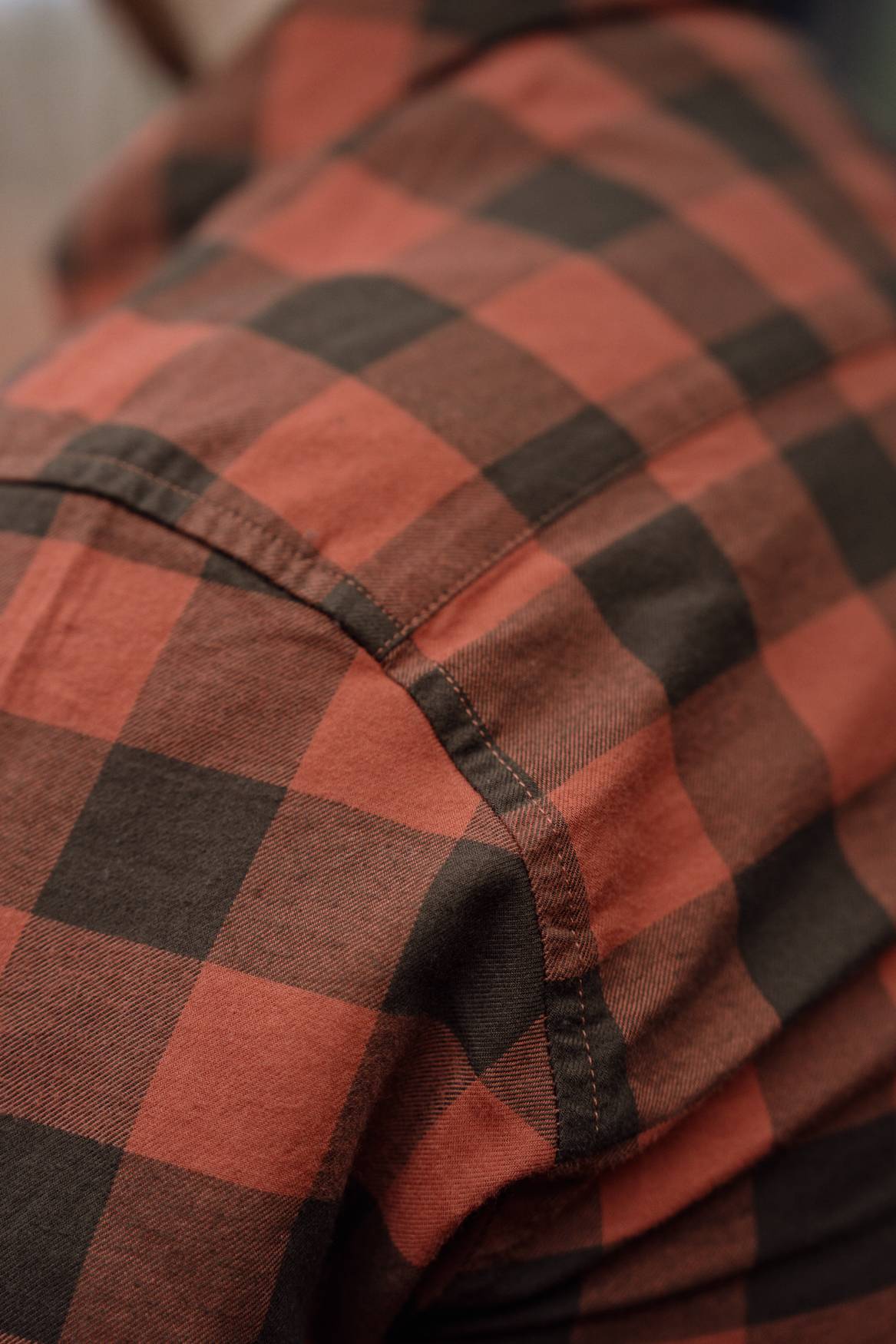 Härkila Scandinavian L/S Skjorte - Herre - Autumn Orange Check