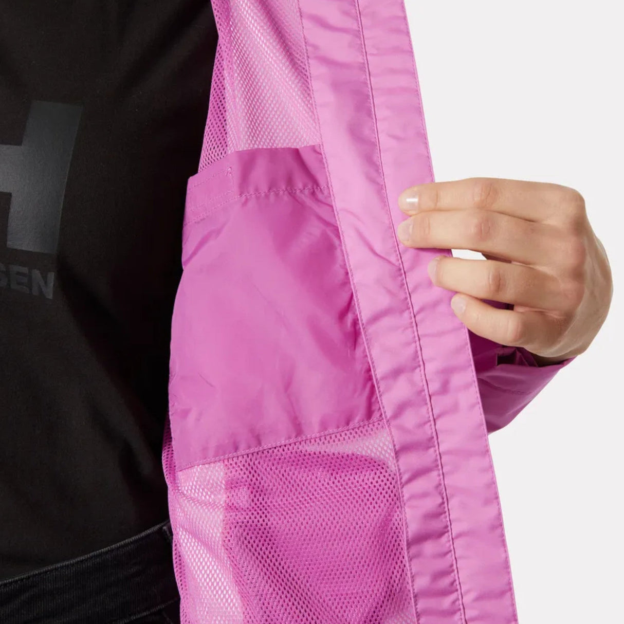 Helly Hansen Seven J Regnjakke - Dame - Meta Pink