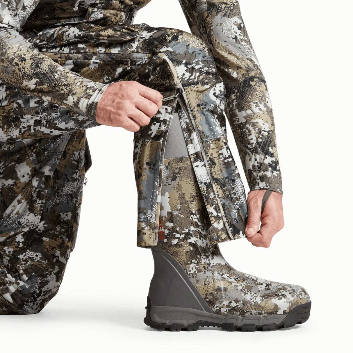 Sitka Incinerator Bib Overall - Herre - Optifade Elevated II