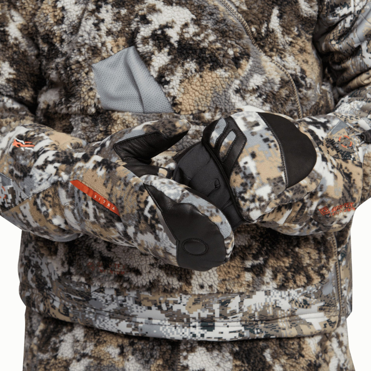 Sitka Incinerator Flip Mitt Luffer - Unisex - Optifade Elevated II