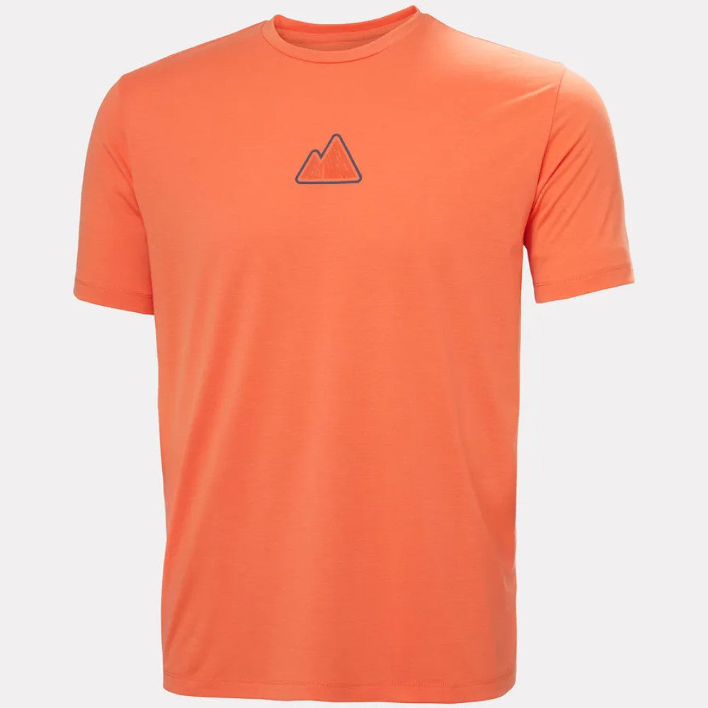 Helly Hansen Skog Graphic T-Shirt - Herre - Bonfire