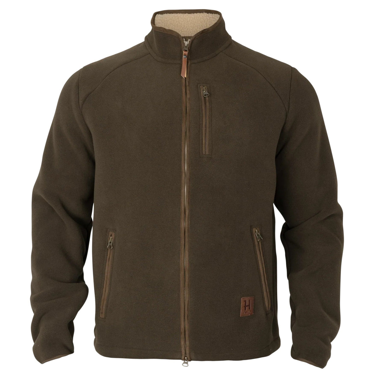 Härkila Sandhem Sherpa Fleecejakke - Herre - Willow Green