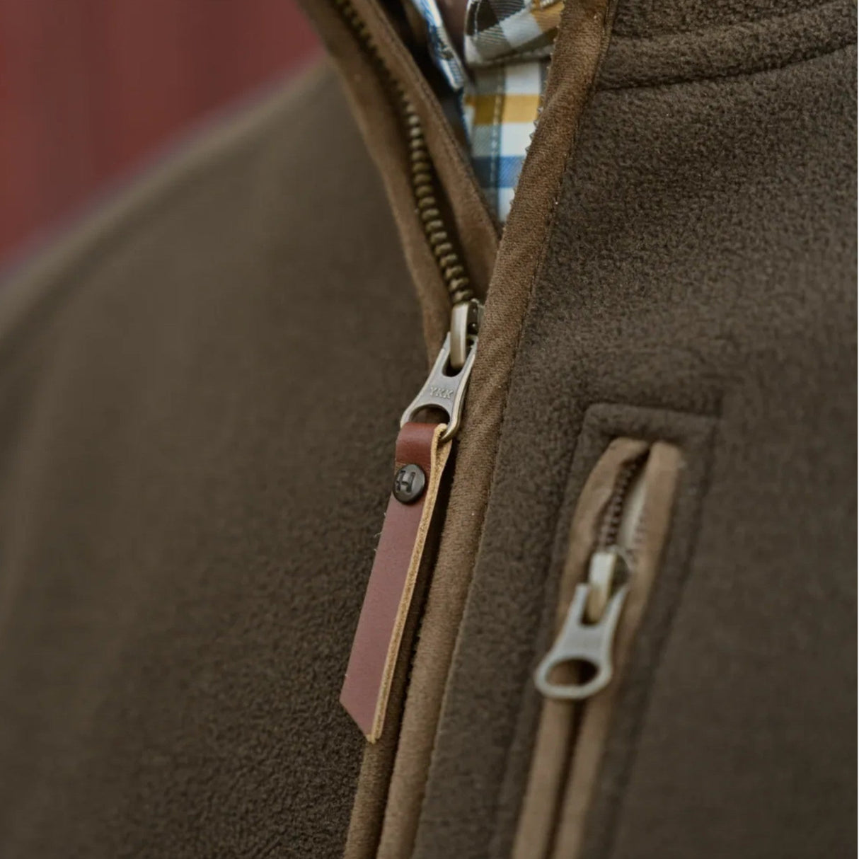 Härkila Sandhem Sherpa Fleecejakke - Herre - Willow Green