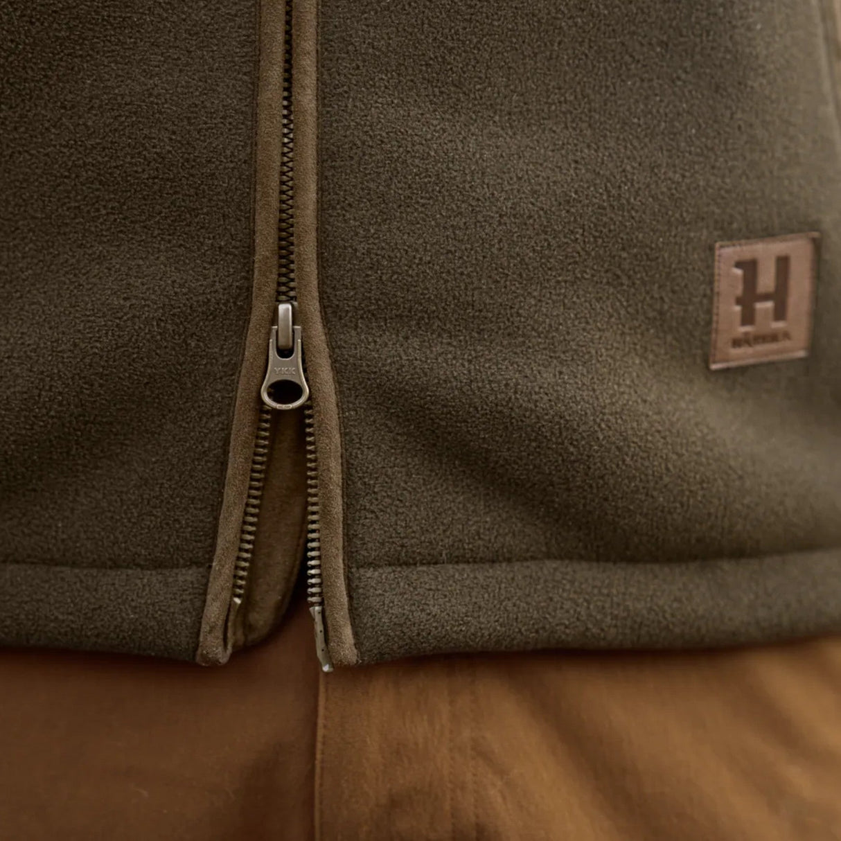 Härkila Sandhem Sherpa Fleecejakke - Herre - Willow Green