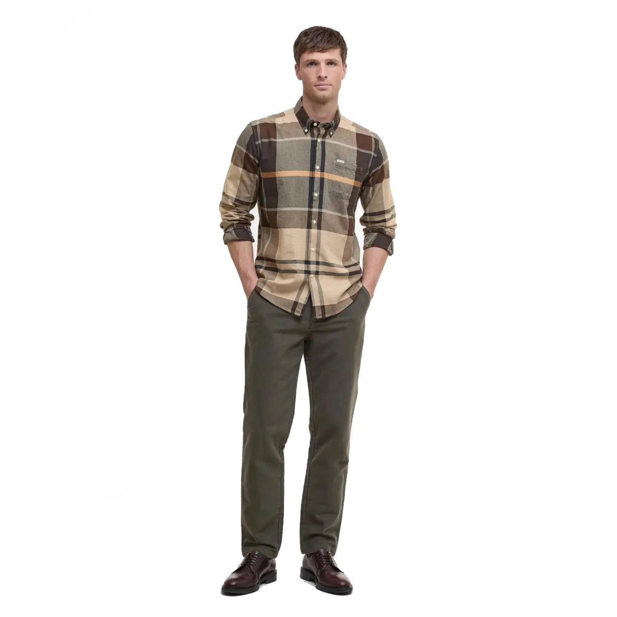 Barbour Bearpark Regular Tartan Skjorte - Herre - Autumn Dress