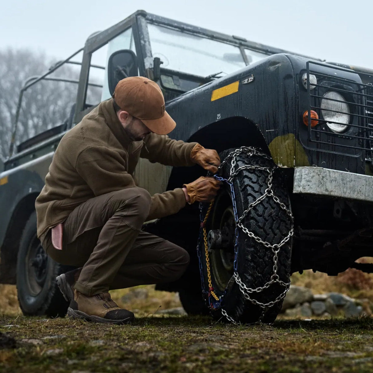 Härkila Torsby Fleecejakke - Herre - Willow Green