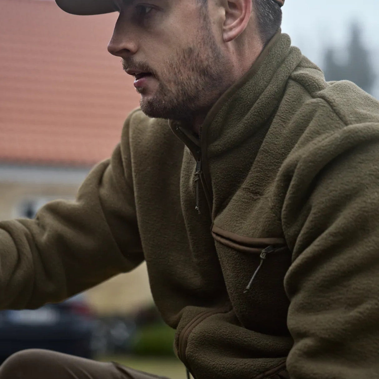 Härkila Torsby Fleecejakke - Herre - Willow Green