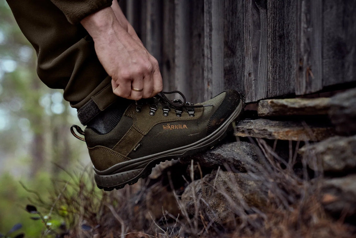 Härkila Trail Lace GTX Sko - Herre - Willow Green