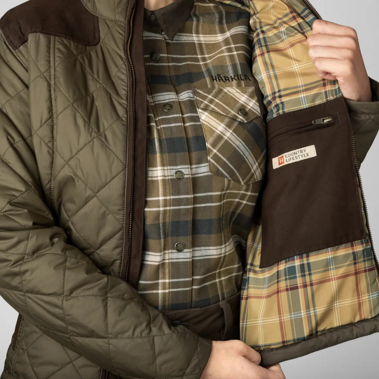 Härkila Ailsa Quilt Jakke - Dame - Willow Green