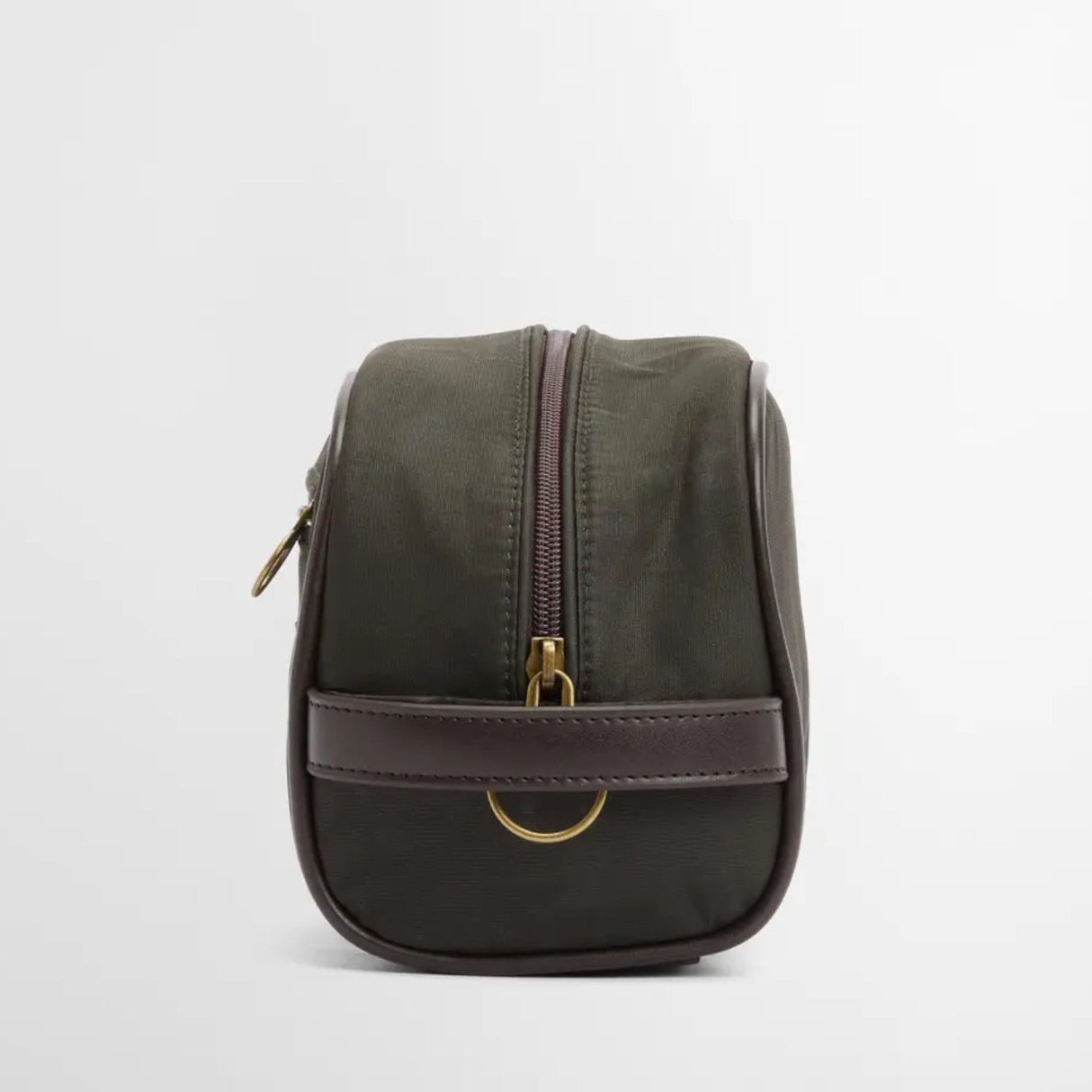 Barbour Waxed Washbag Toilettaske - Olive/Beacon