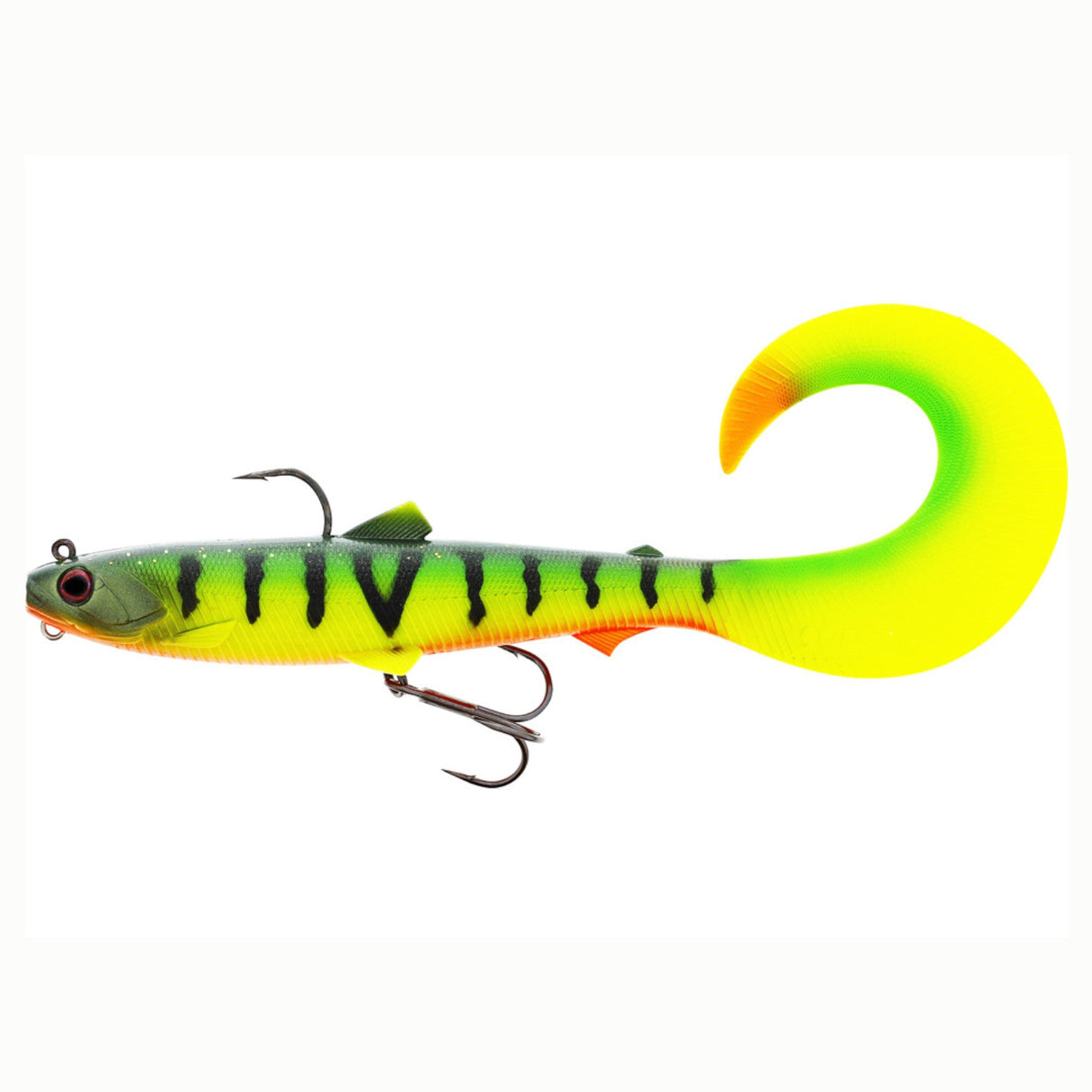 Westin BullTeez Curltail R2F Softlure - Tiger Perch