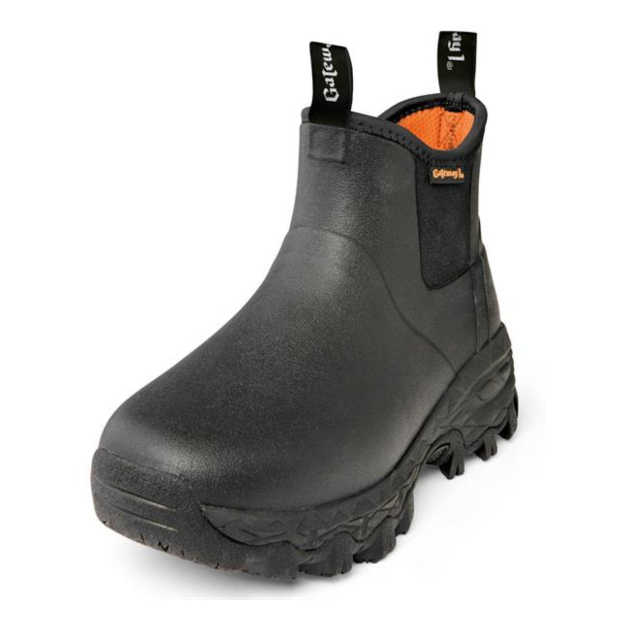 Gateway1 Woodwalker 7" 4 mm Gummistøvle - Herre - Sort