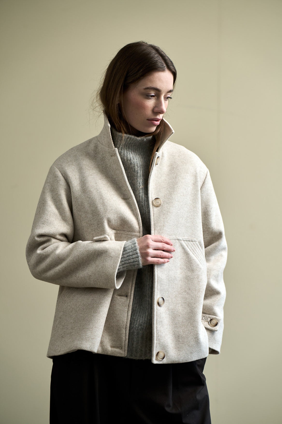 Kopenhaken Wooli Studio Jakke - Dame - Oat