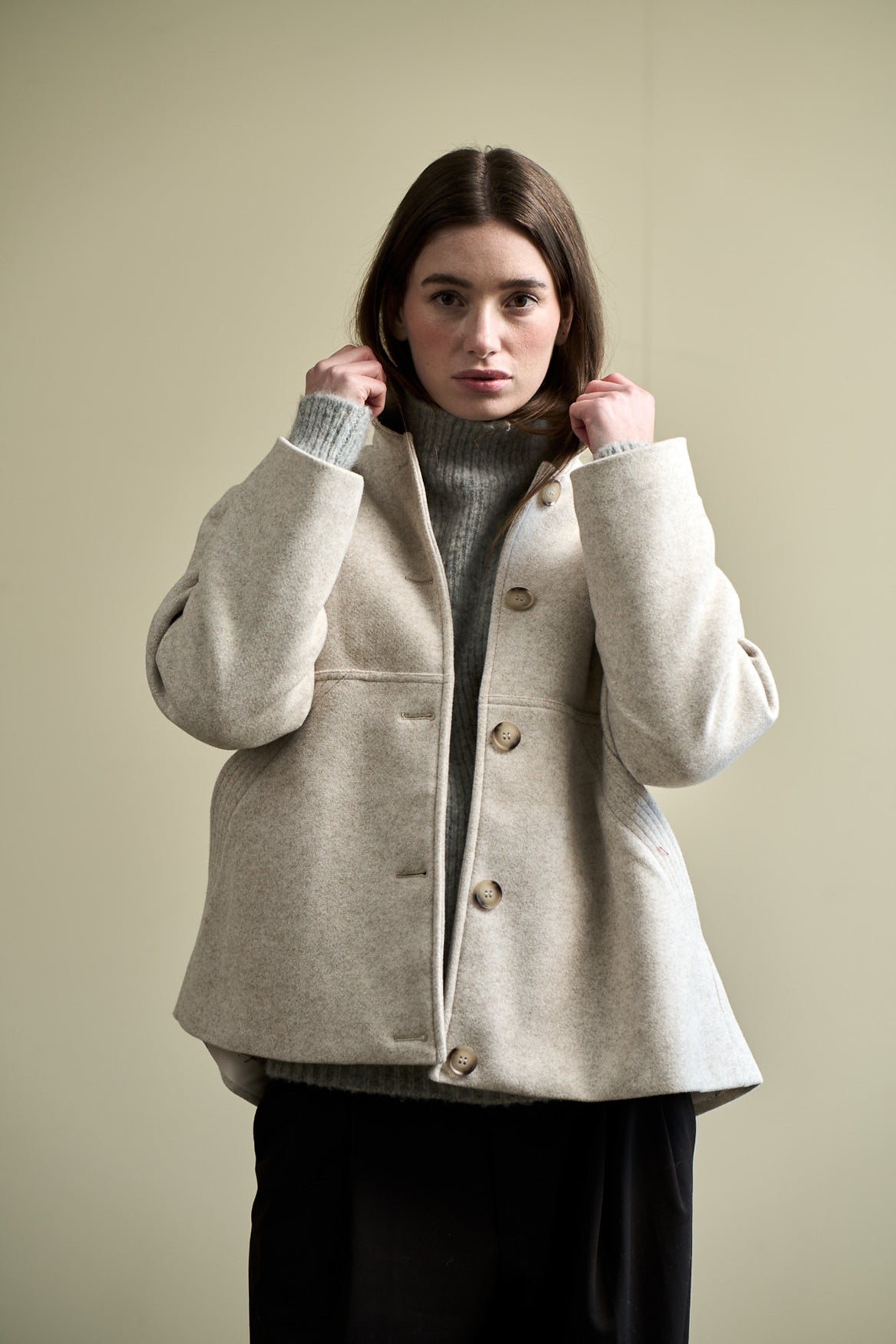 Kopenhaken Wooli Studio Jakke - Dame - Oat