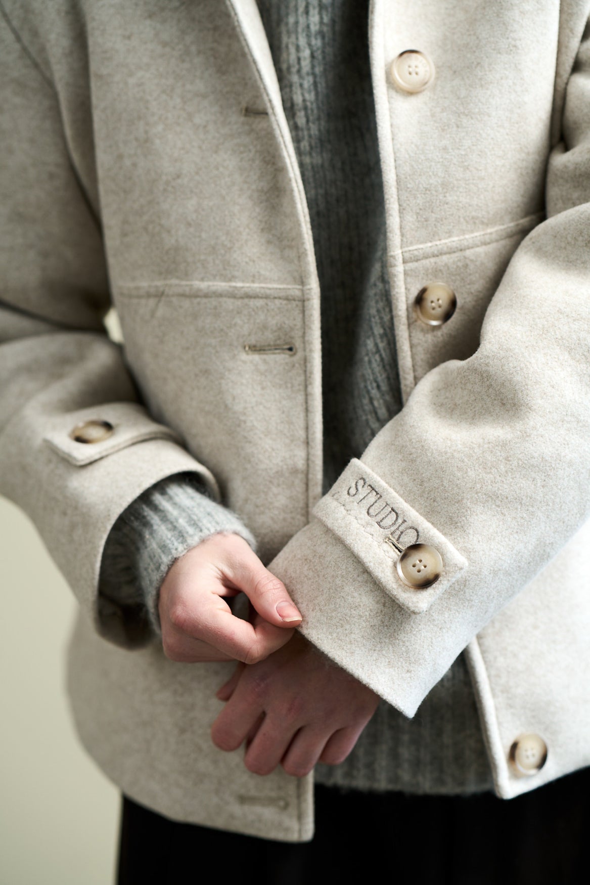 Kopenhaken Wooli Studio Jakke - Dame - Oat