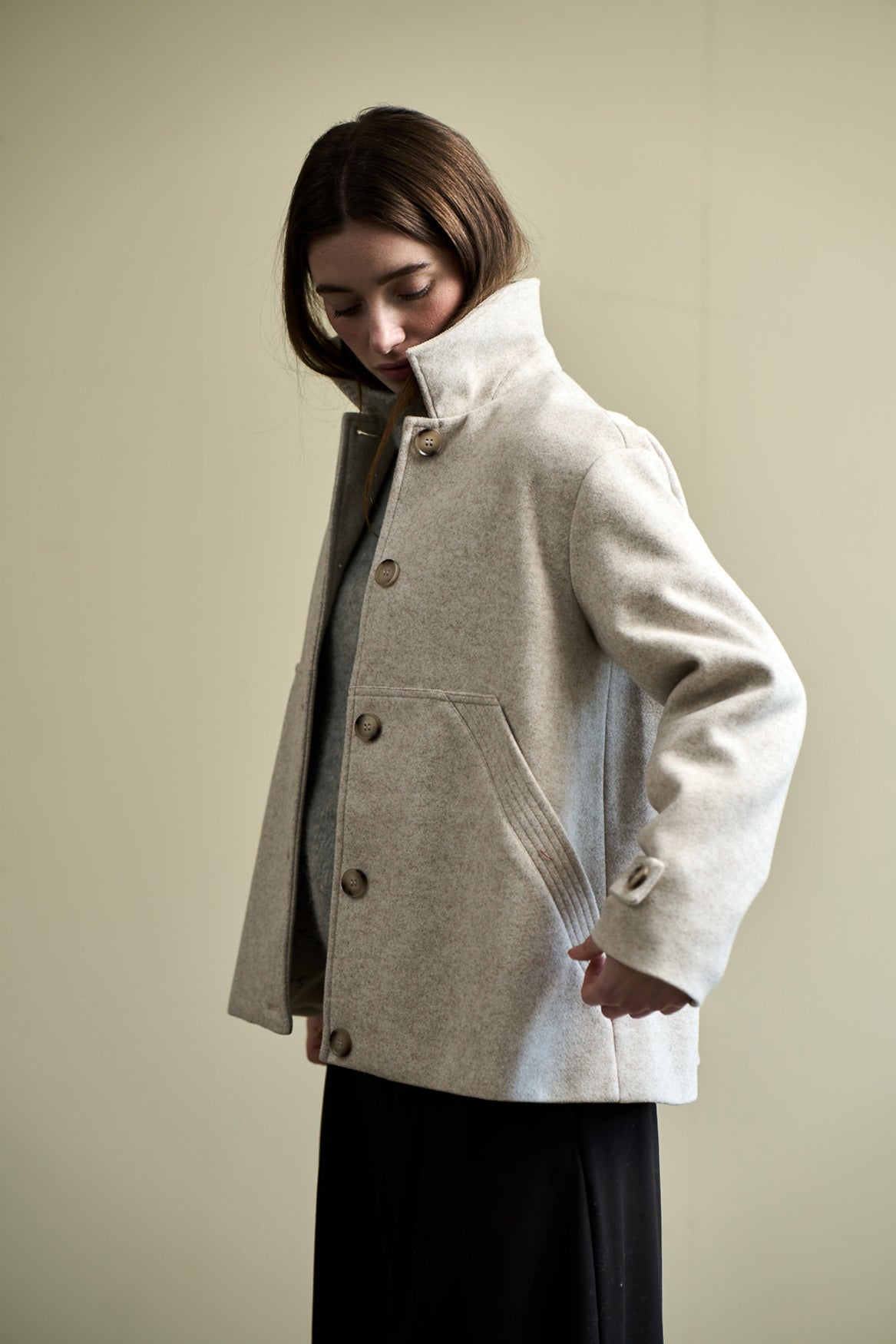 Kopenhaken Wooli Studio Jakke - Dame - Oat