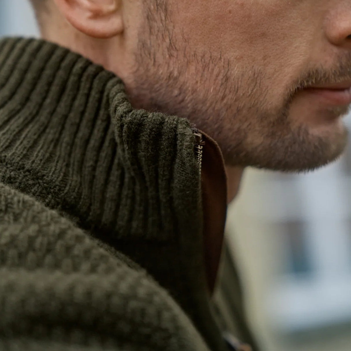 Härkila Vincent Merino Half Zip Pullover - Herre - Demitasse Brown